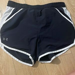 Under Armour  Black running shorts